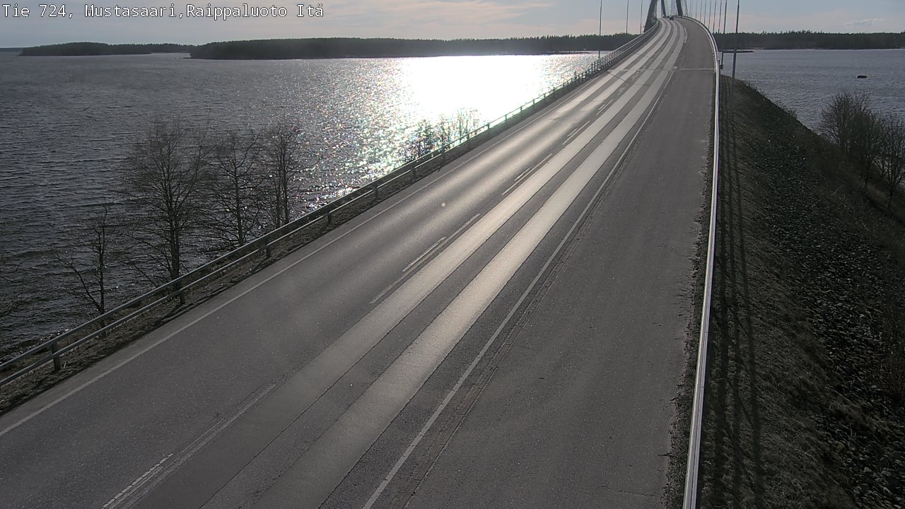 Weather Camera Image Väg 724 Korsholm, Replot, Fjärdskäret, Mustasaari, Pohjanmaa