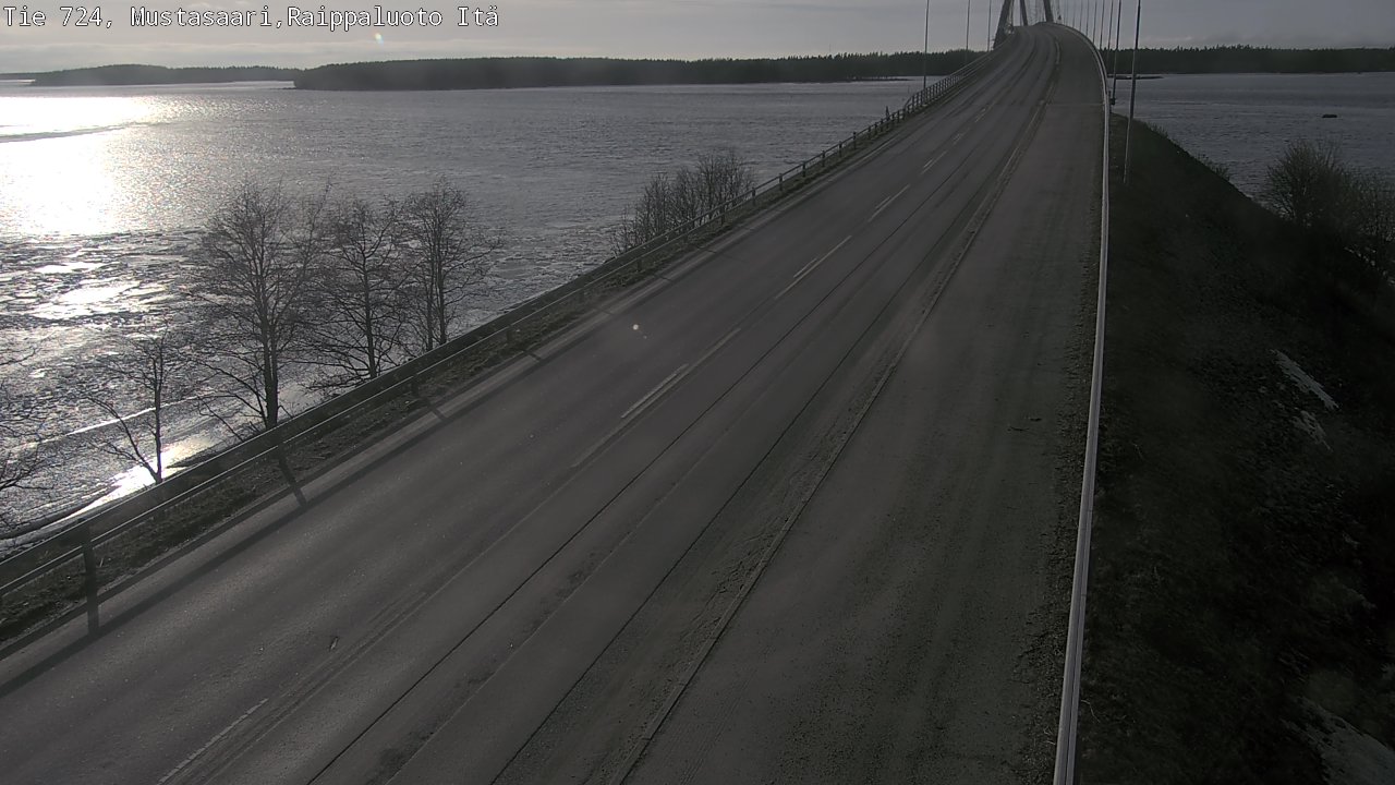 Kelikamerat Kuva Tie 724 Raippaluodonsilta itä, Mustasaari, Pohjanmaa