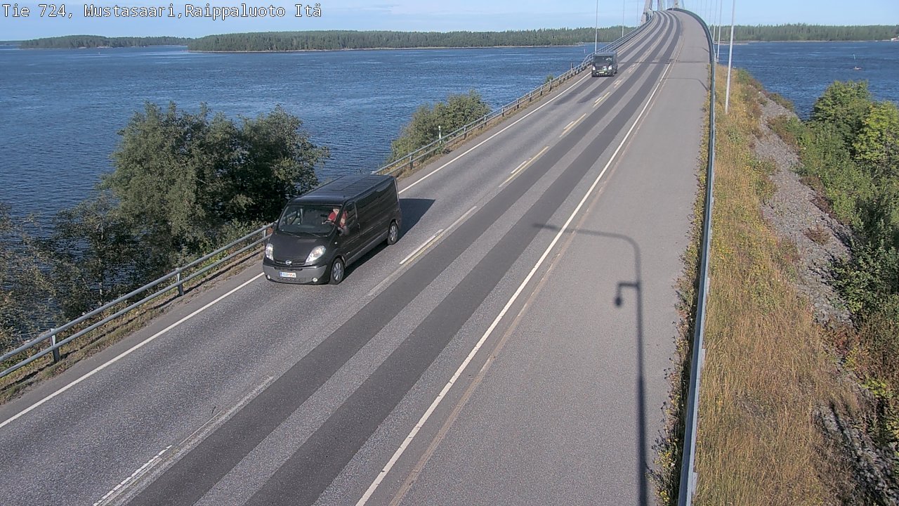 Kelikamerat Kuva Tie 724 Raippaluodonsilta itä, Mustasaari, Pohjanmaa
