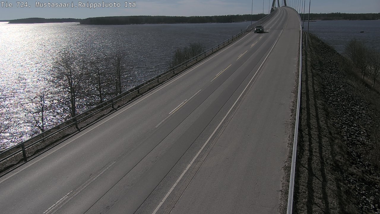 Weather Camera Image Väg 724 Korsholm, Replot, Fjärdskäret, Mustasaari, Pohjanmaa