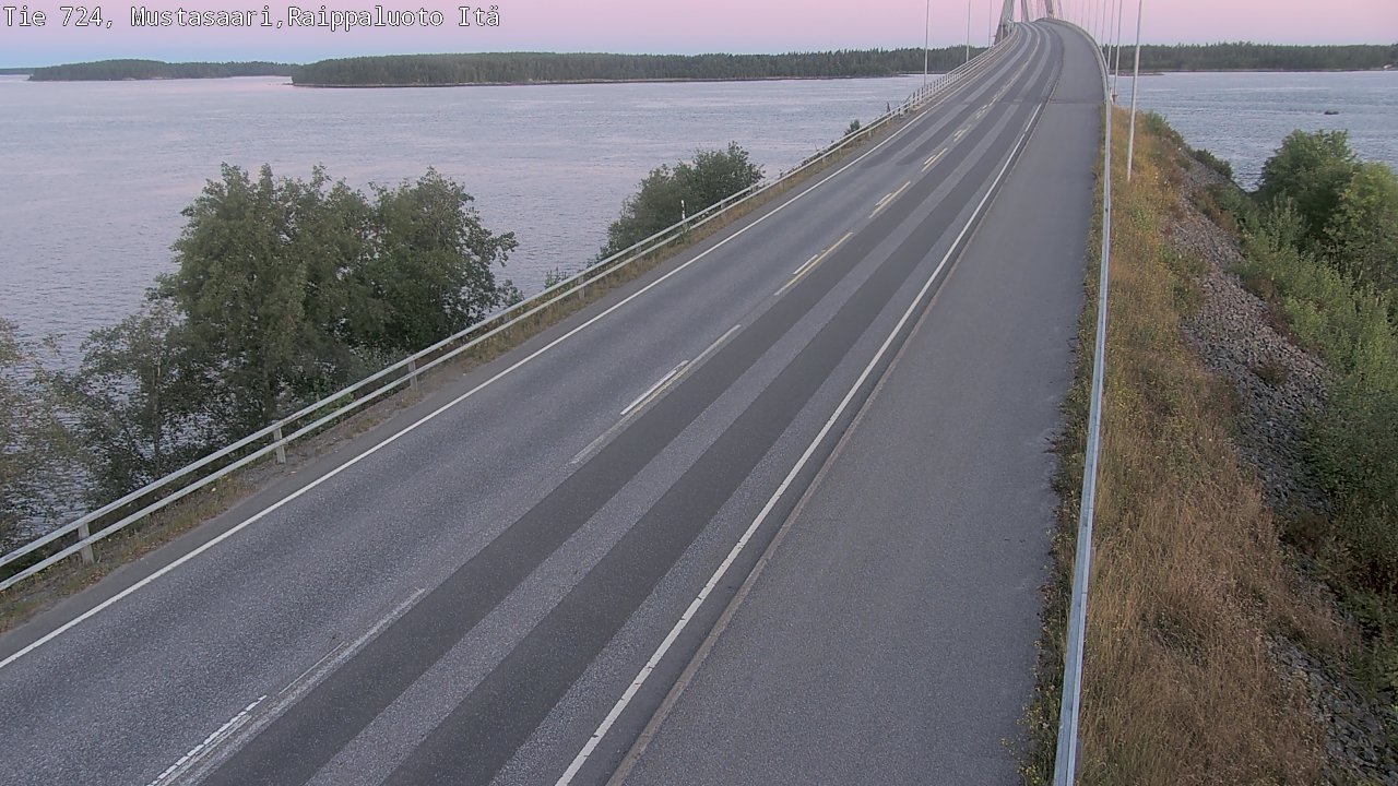 Kelikamerat Kuva Tie 724 Raippaluodonsilta itä, Mustasaari, Pohjanmaa