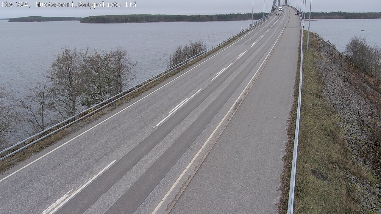 Kelikamerat Kuva Tie 724 Raippaluodonsilta itä, Mustasaari, Pohjanmaa