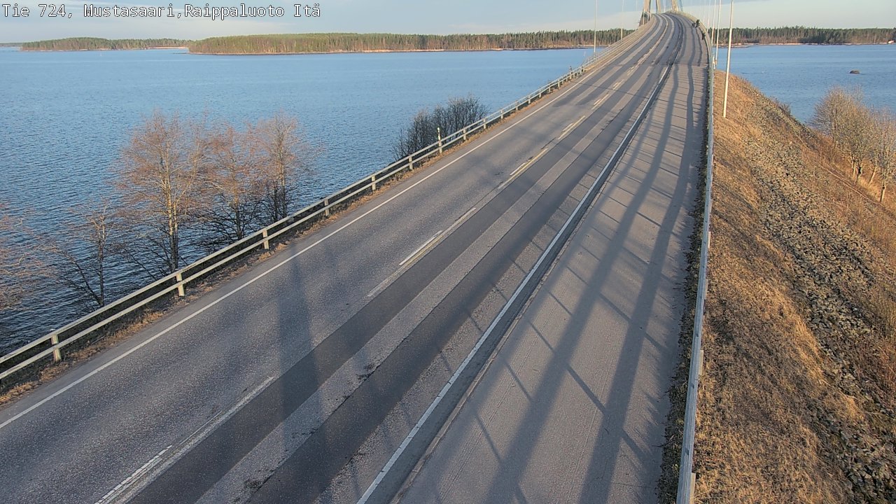 Kelikamerat Kuva Tie 724 Raippaluodonsilta itä, Mustasaari, Pohjanmaa