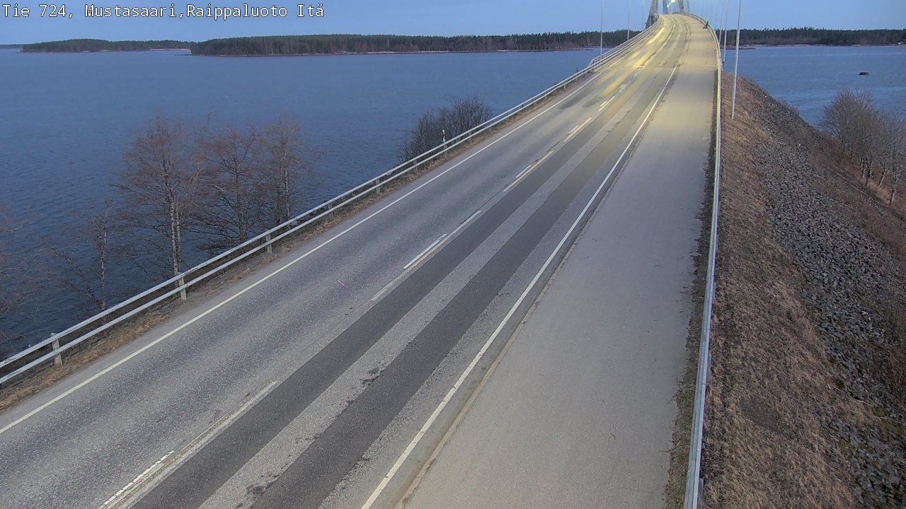 Kelikamerat Kuva Tie 724 Raippaluodonsilta itä, Mustasaari, Pohjanmaa