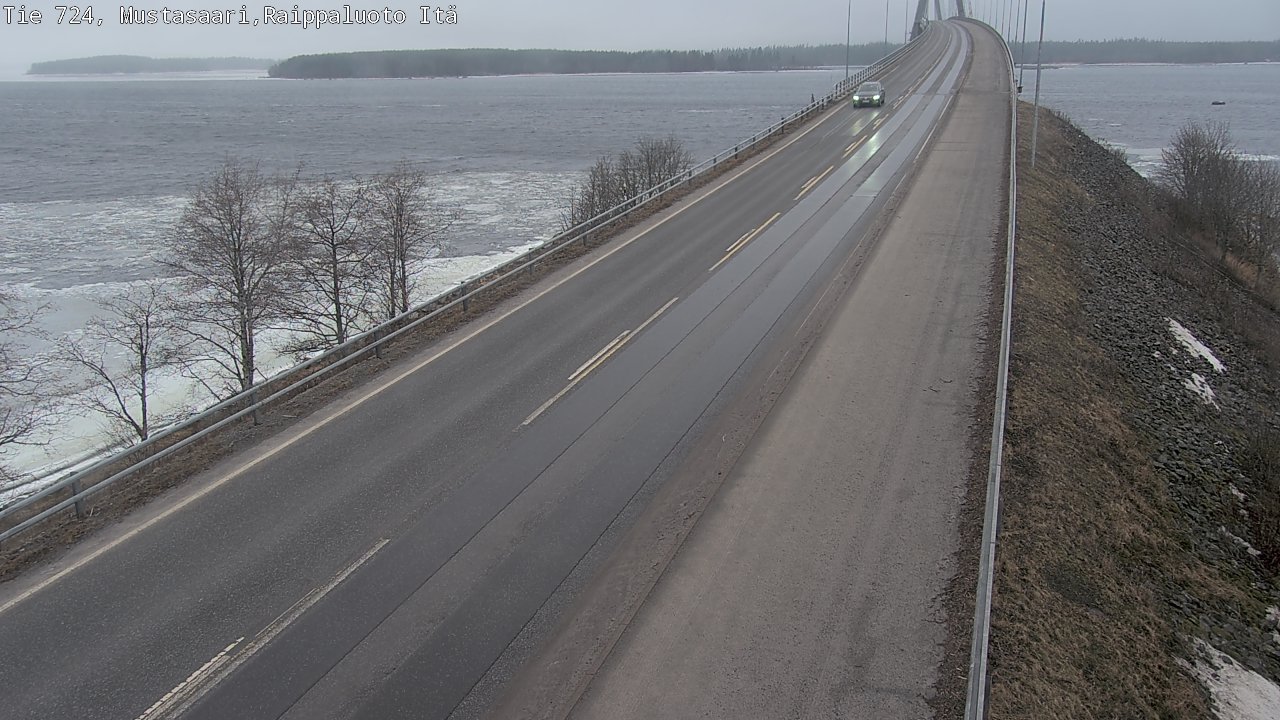 Kelikamerat Kuva Tie 724 Raippaluodonsilta itä, Mustasaari, Pohjanmaa