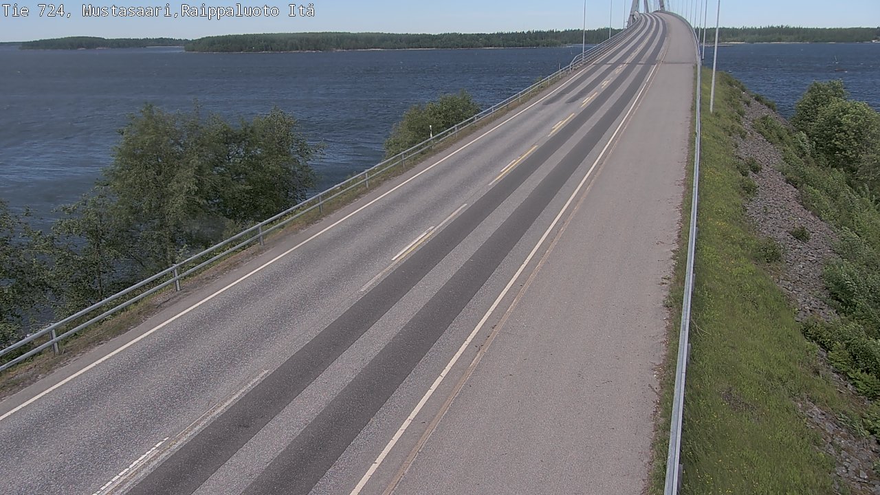 Weather Camera Image Väg 724 Korsholm, Replot, Fjärdskäret, Mustasaari, Pohjanmaa