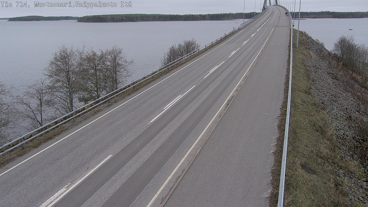 Kelikamerat Kuva Tie 724 Raippaluodonsilta itä, Mustasaari, Pohjanmaa