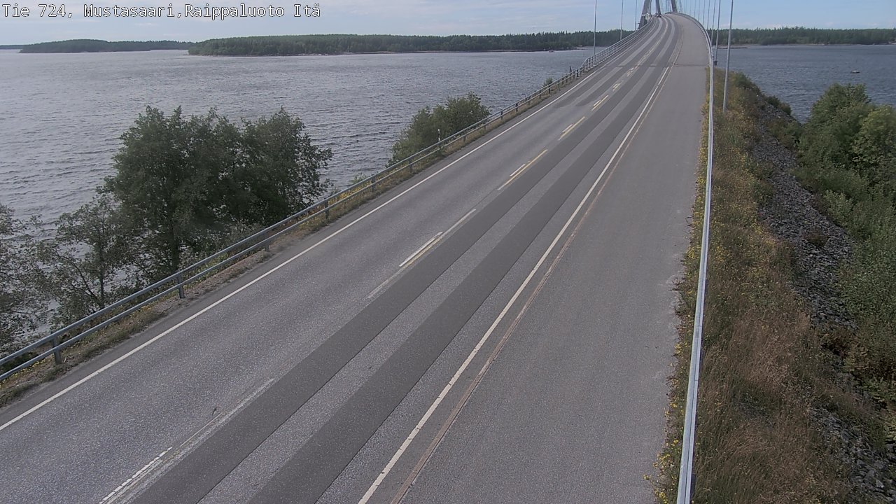 Kelikamerat Kuva Tie 724 Raippaluodonsilta itä, Mustasaari, Pohjanmaa