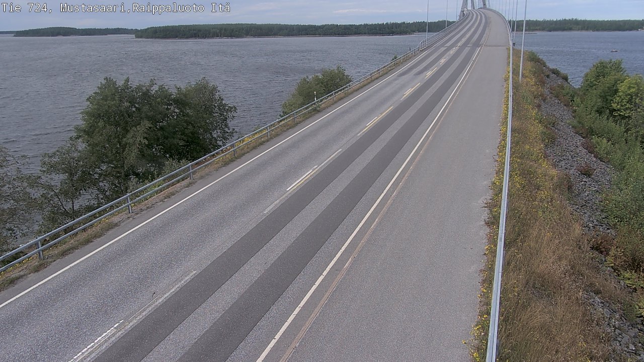 Kelikamerat Kuva Tie 724 Raippaluodonsilta itä, Mustasaari, Pohjanmaa