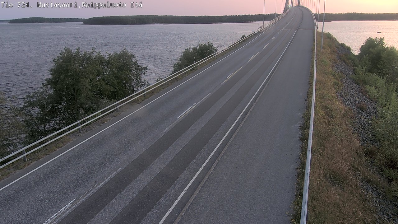 Kelikamerat Kuva Tie 724 Raippaluodonsilta itä, Mustasaari, Pohjanmaa