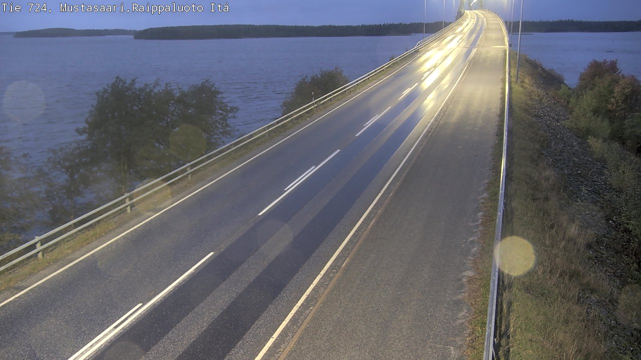 Kelikamerat Kuva Tie 724 Raippaluodonsilta itä, Mustasaari, Pohjanmaa