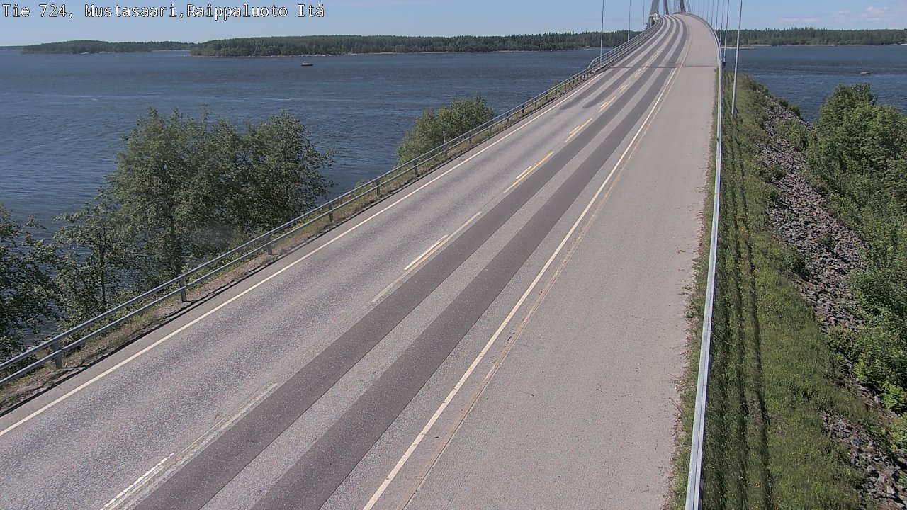 Weather Camera Image Väg 724 Korsholm, Replot, Fjärdskäret, Mustasaari, Pohjanmaa