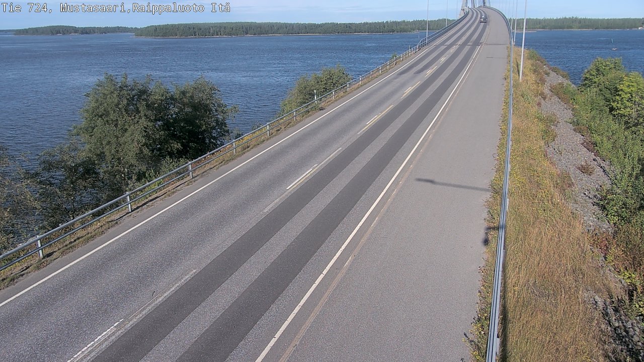 Kelikamerat Kuva Tie 724 Raippaluodonsilta itä, Mustasaari, Pohjanmaa