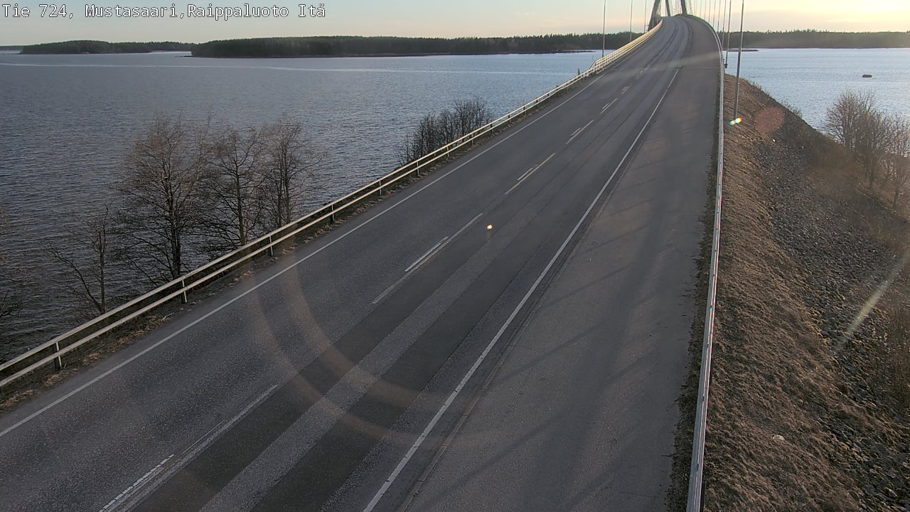 Weather Camera Image Väg 724 Korsholm, Replot, Fjärdskäret, Mustasaari, Pohjanmaa
