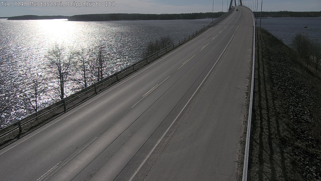 Weather Camera Image Väg 724 Korsholm, Replot, Fjärdskäret, Mustasaari, Pohjanmaa