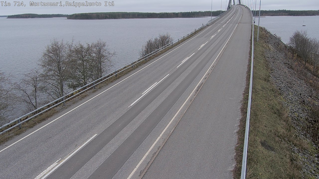 Kelikamerat Kuva Tie 724 Raippaluodonsilta itä, Mustasaari, Pohjanmaa