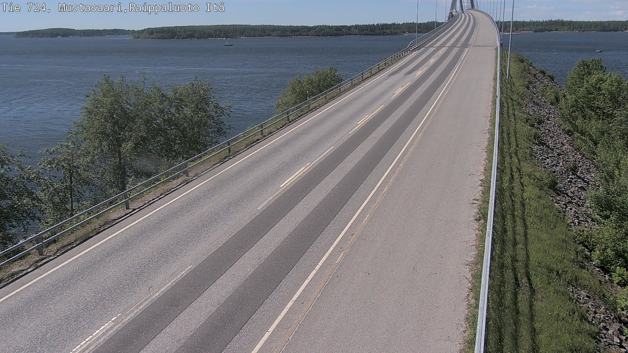 Weather Camera Image Väg 724 Korsholm, Replot, Fjärdskäret, Mustasaari, Pohjanmaa