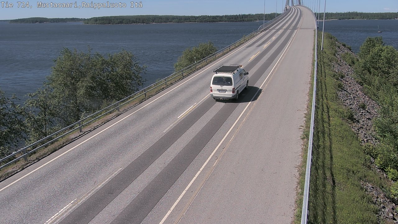 Weather Camera Image Väg 724 Korsholm, Replot, Fjärdskäret, Mustasaari, Pohjanmaa