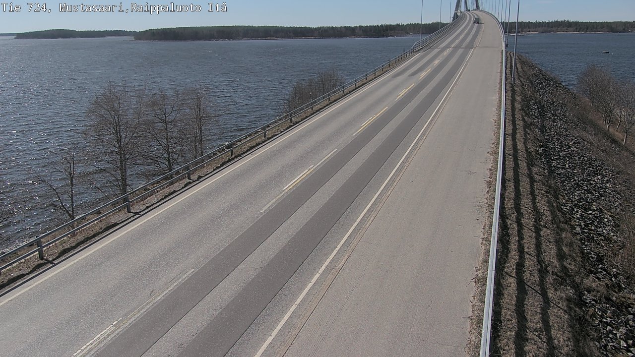 Weather Camera Image Väg 724 Korsholm, Replot, Fjärdskäret, Mustasaari, Pohjanmaa