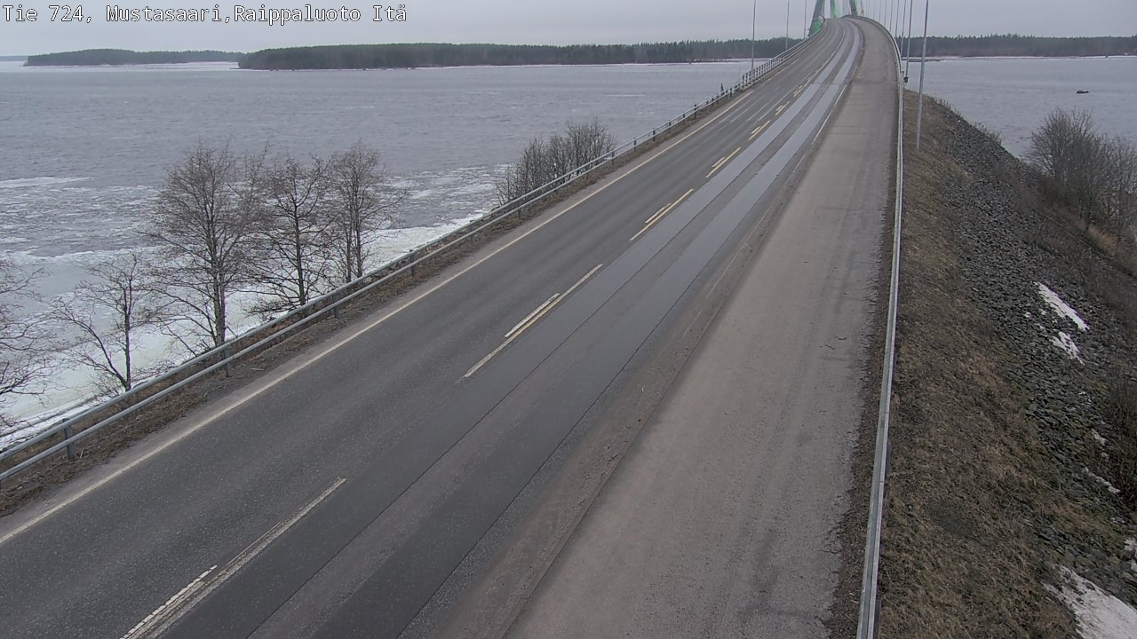 Kelikamerat Kuva Tie 724 Raippaluodonsilta itä, Mustasaari, Pohjanmaa