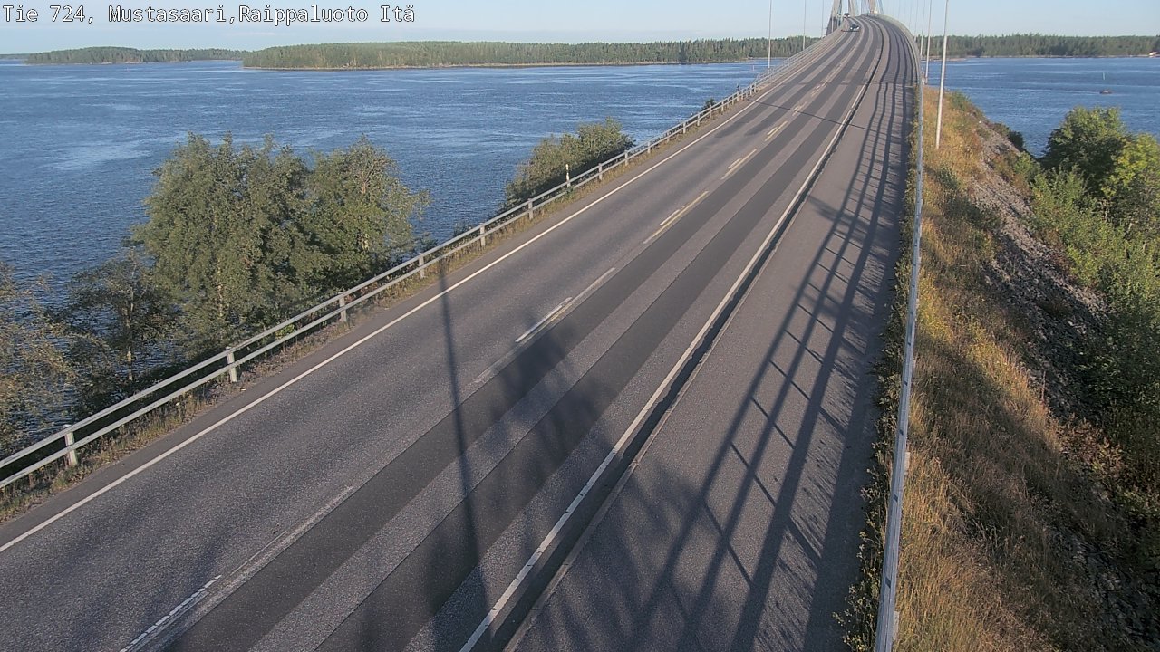 Kelikamerat Kuva Tie 724 Raippaluodonsilta itä, Mustasaari, Pohjanmaa