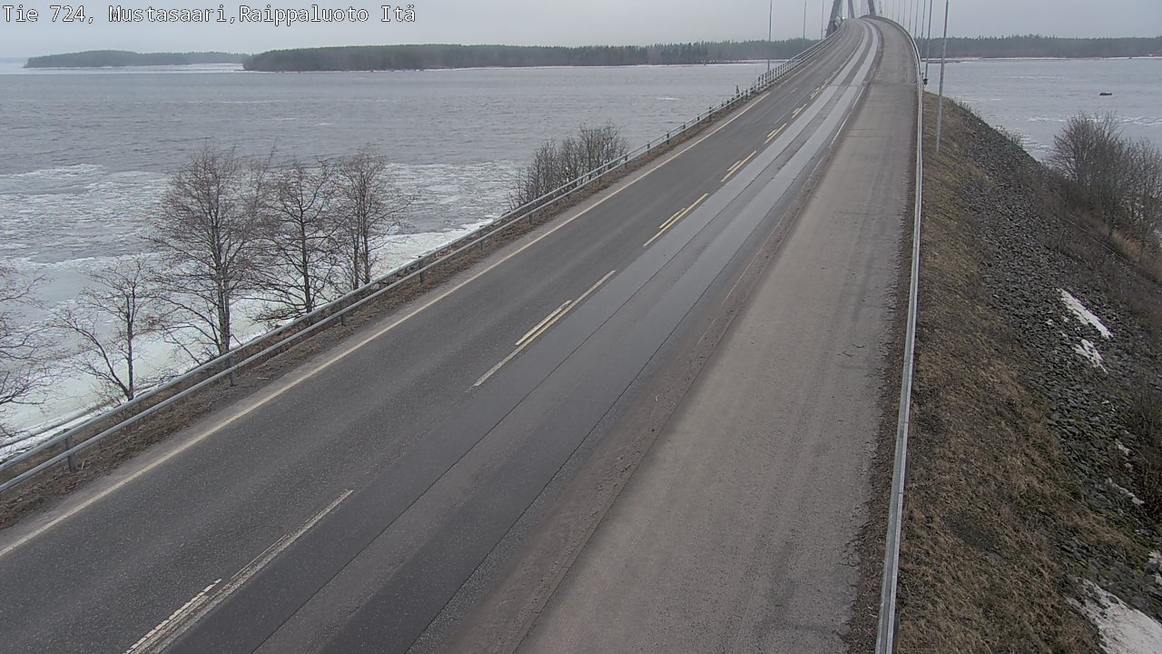 Kelikamerat Kuva Tie 724 Raippaluodonsilta itä, Mustasaari, Pohjanmaa