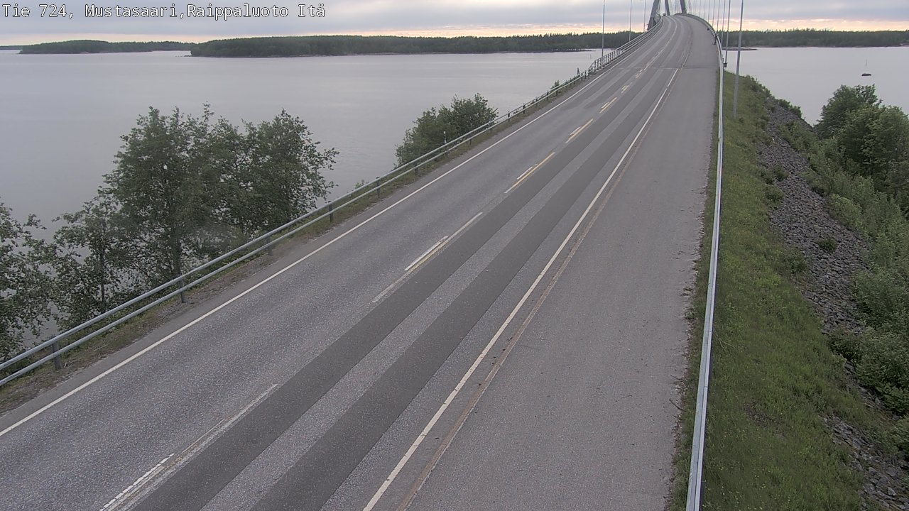 Kelikamerat Kuva Tie 724 Raippaluodonsilta itä, Mustasaari, Pohjanmaa