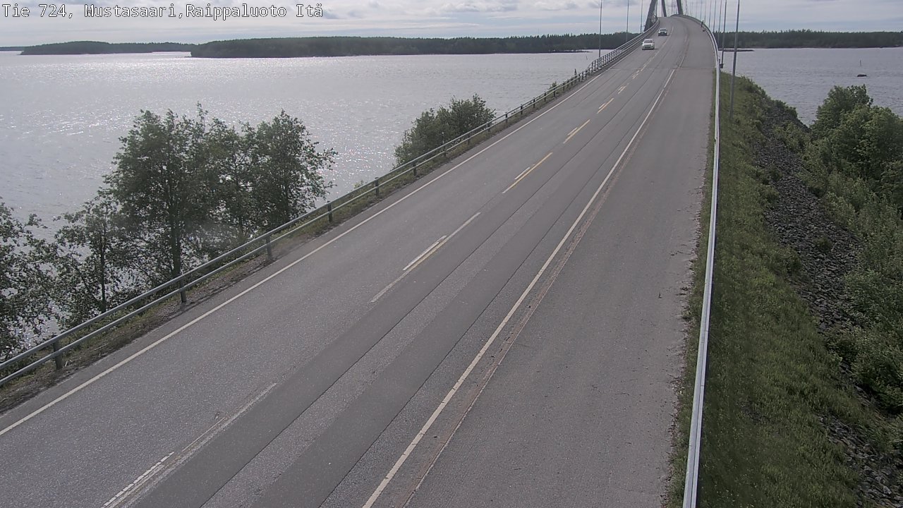 Kelikamerat Kuva Tie 724 Raippaluodonsilta itä, Mustasaari, Pohjanmaa