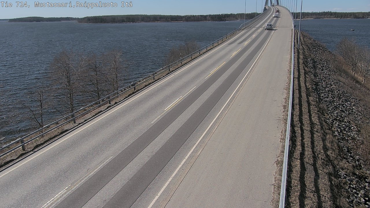 Weather Camera Image Väg 724 Korsholm, Replot, Fjärdskäret, Mustasaari, Pohjanmaa