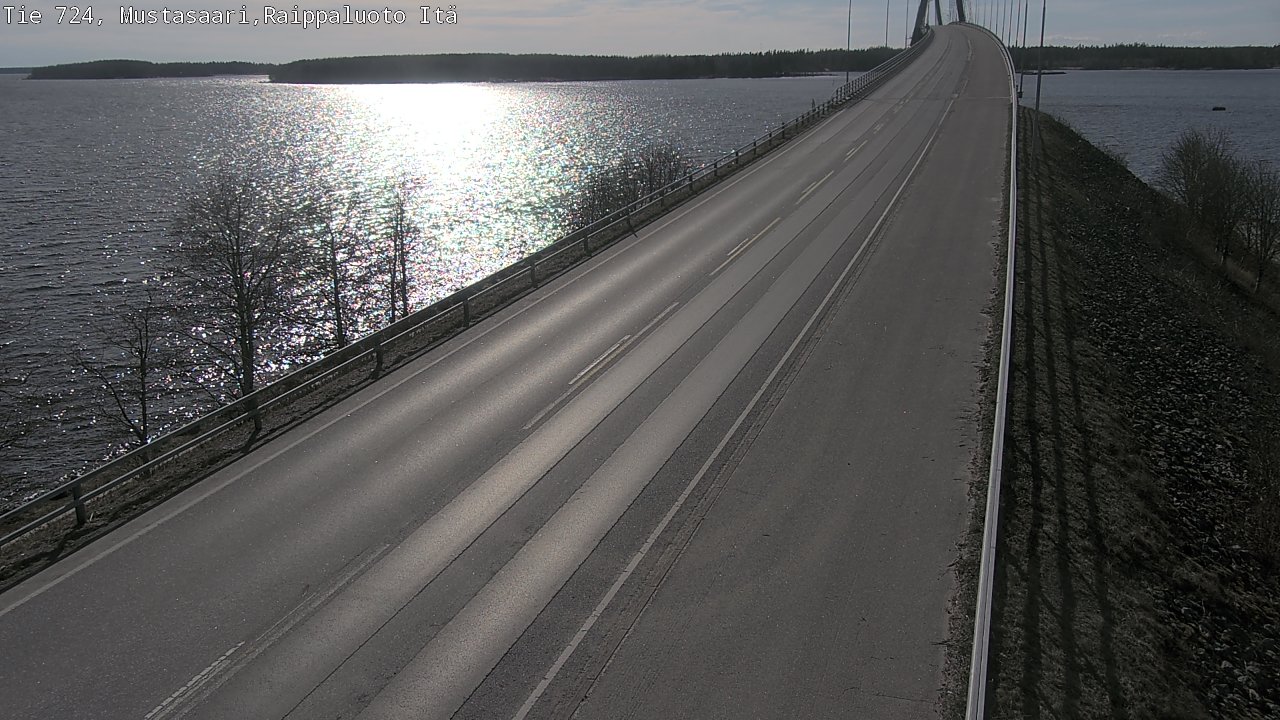 Weather Camera Image Väg 724 Korsholm, Replot, Fjärdskäret, Mustasaari, Pohjanmaa