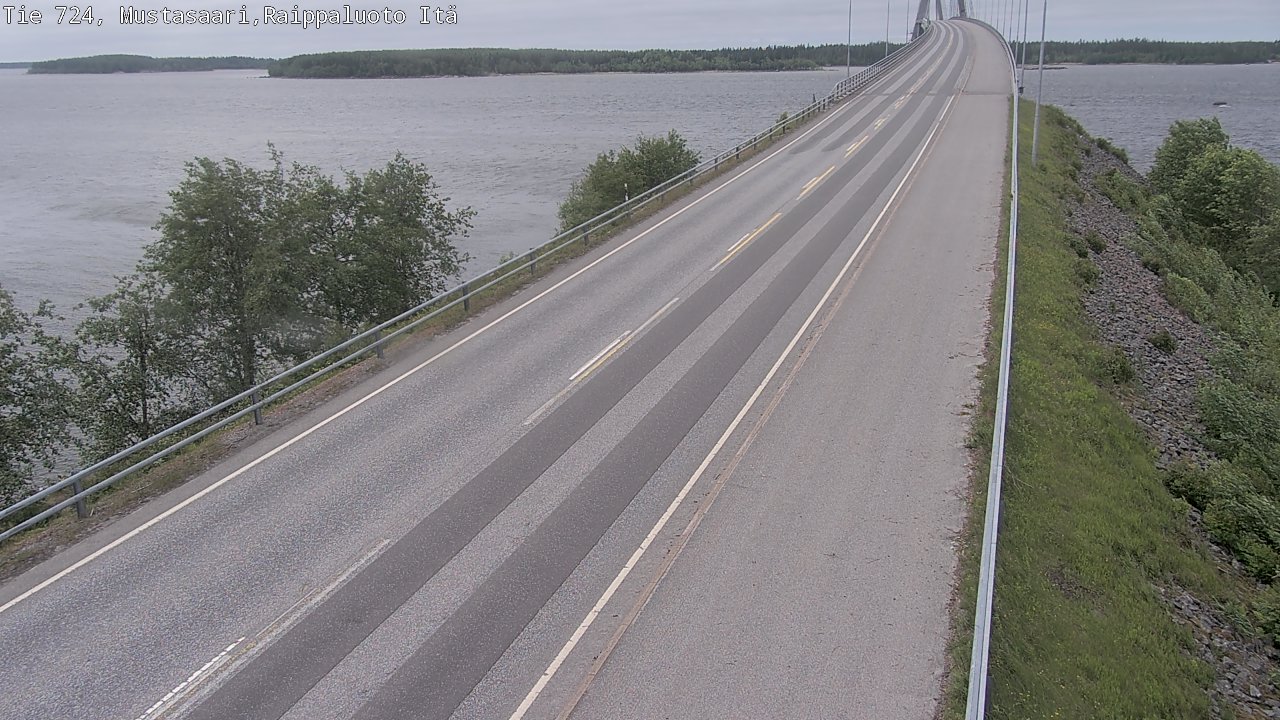 Kelikamerat Kuva Tie 724 Raippaluodonsilta itä, Mustasaari, Pohjanmaa