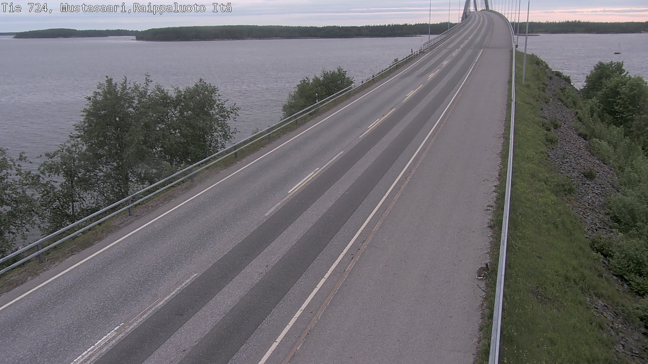 Kelikamerat Kuva Tie 724 Raippaluodonsilta itä, Mustasaari, Pohjanmaa
