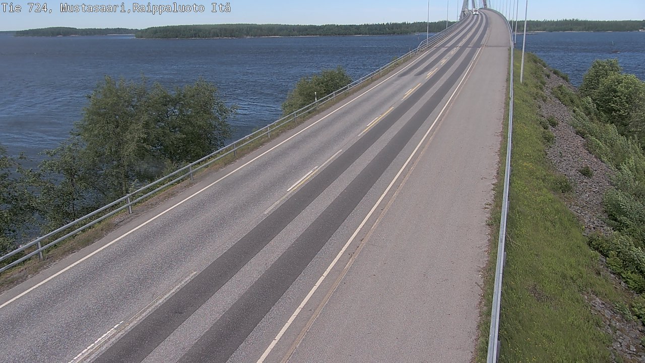 Weather Camera Image Väg 724 Korsholm, Replot, Fjärdskäret, Mustasaari, Pohjanmaa