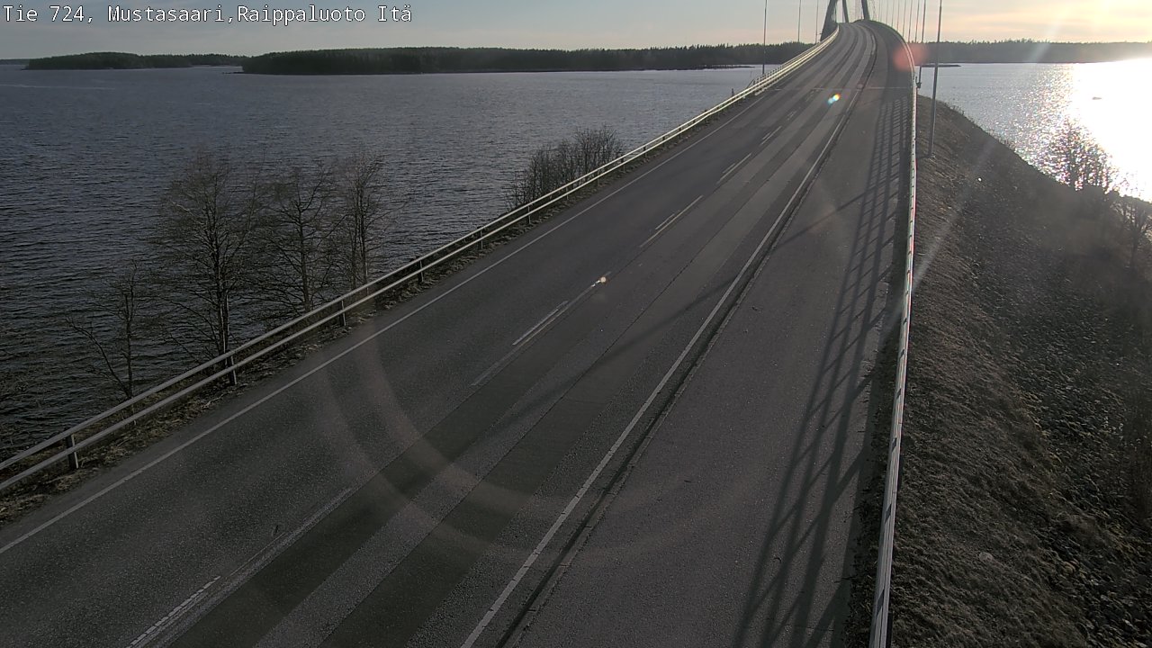Weather Camera Image Väg 724 Korsholm, Replot, Fjärdskäret, Mustasaari, Pohjanmaa