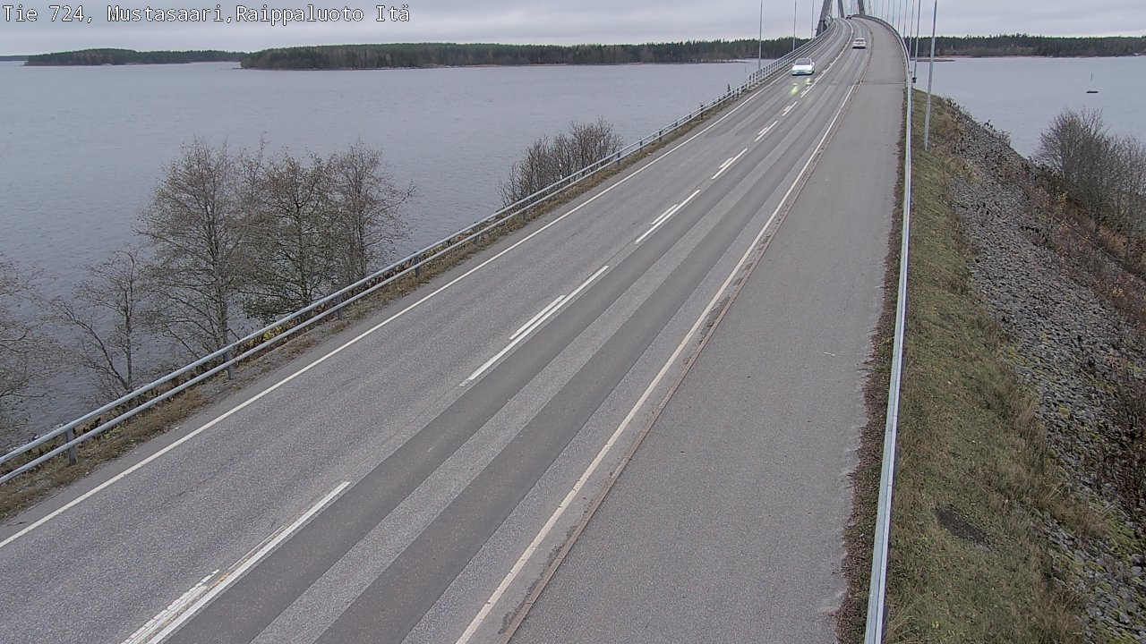 Kelikamerat Kuva Tie 724 Raippaluodonsilta itä, Mustasaari, Pohjanmaa