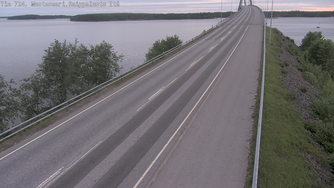 Kelikamerat Kuva Tie 724 Raippaluodonsilta itä, Mustasaari, Pohjanmaa