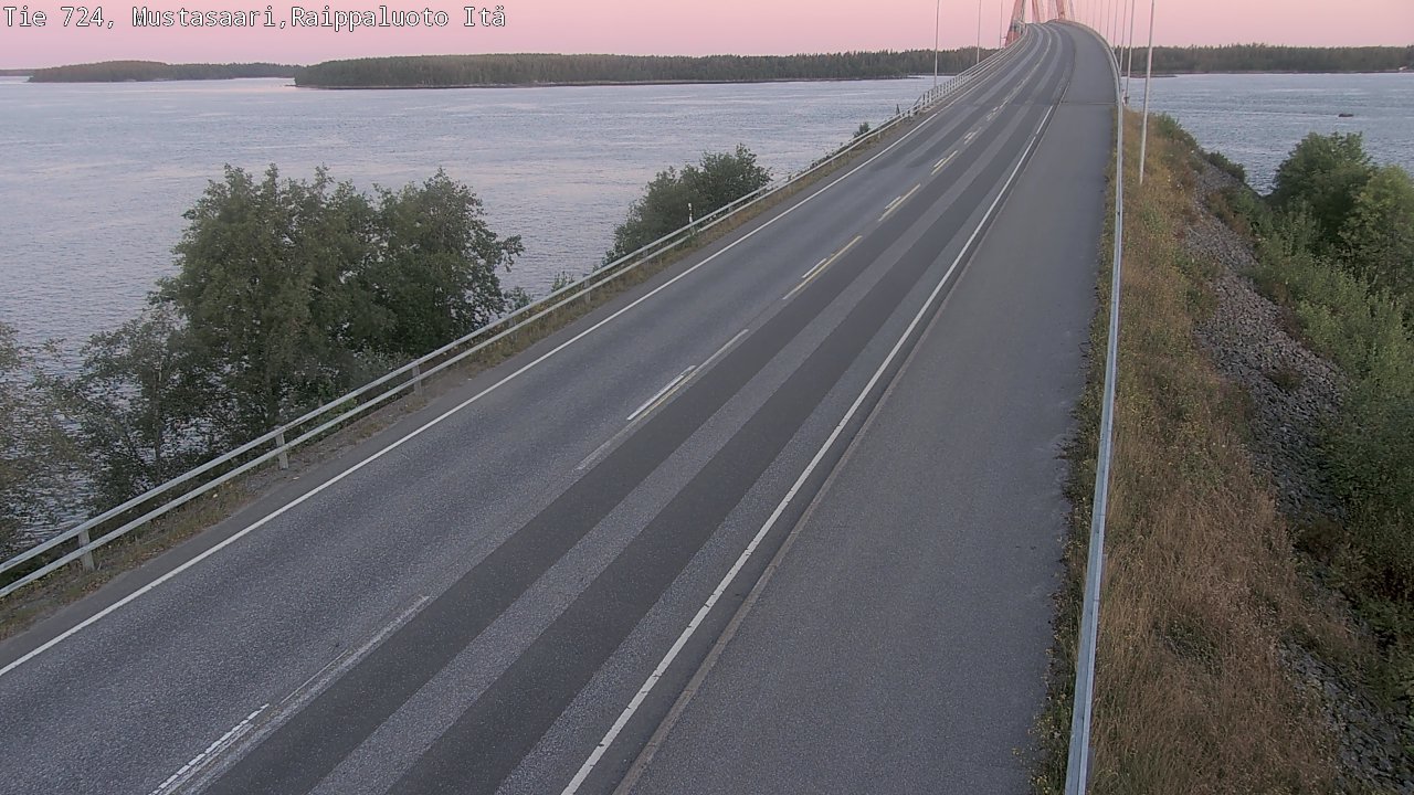 Kelikamerat Kuva Tie 724 Raippaluodonsilta itä, Mustasaari, Pohjanmaa