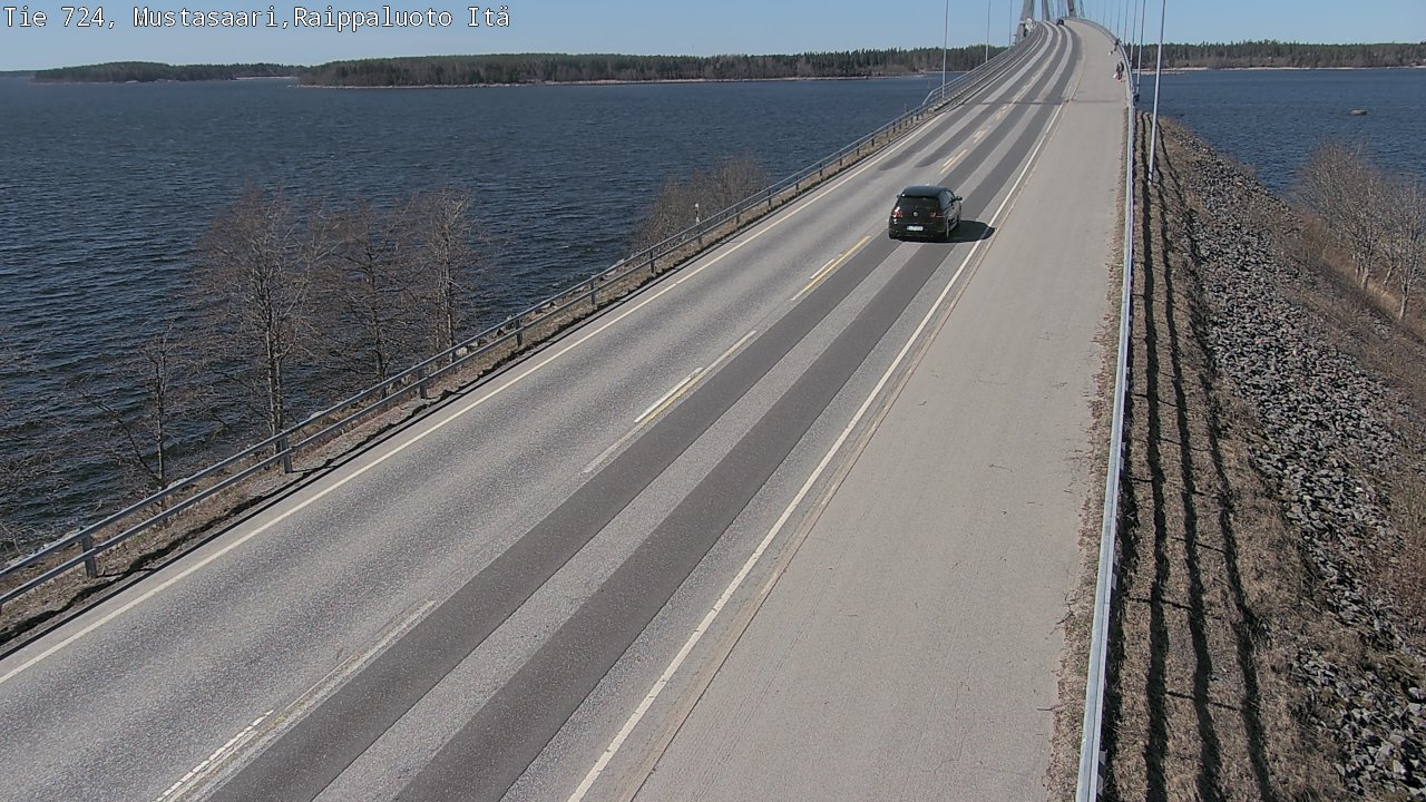 Weather Camera Image Väg 724 Korsholm, Replot, Fjärdskäret, Mustasaari, Pohjanmaa