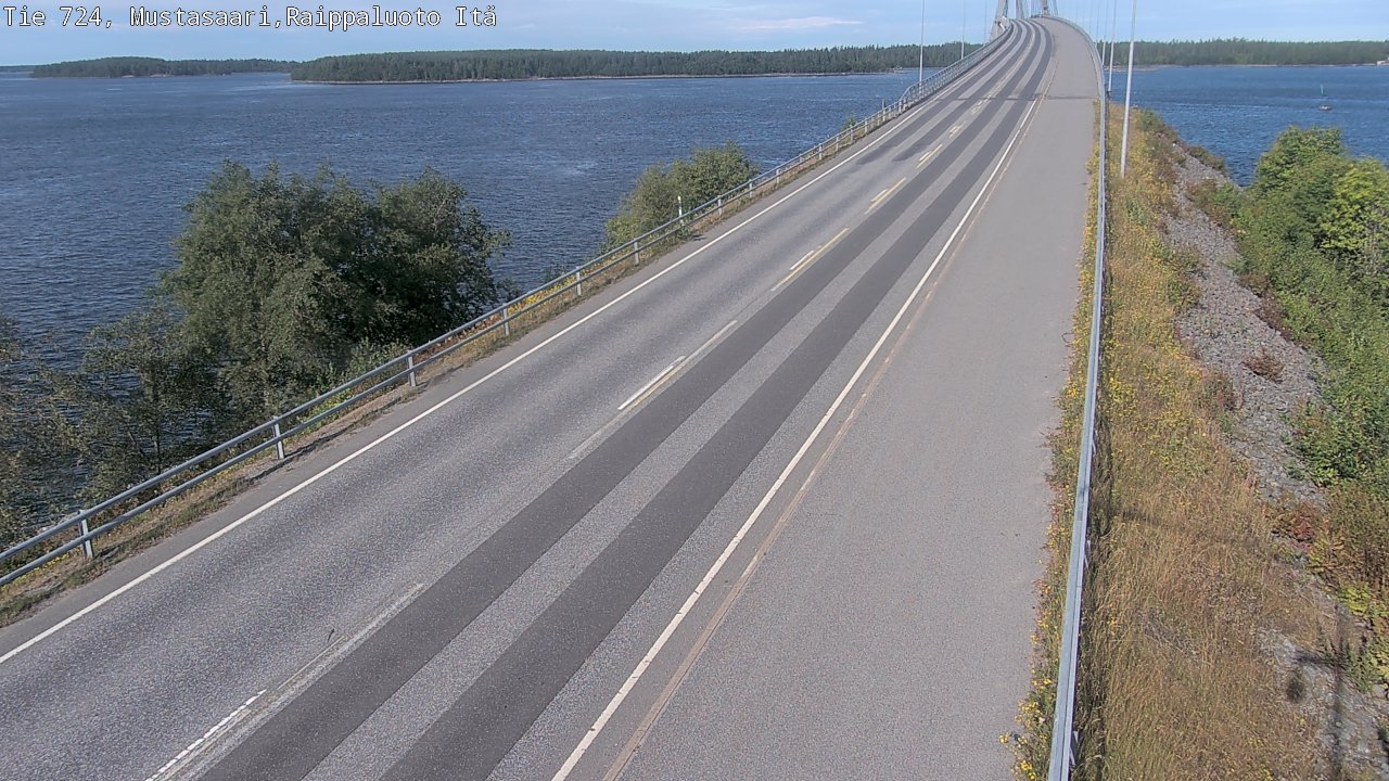 Kelikamerat Kuva Tie 724 Raippaluodonsilta itä, Mustasaari, Pohjanmaa