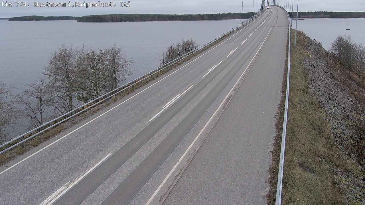 Kelikamerat Kuva Tie 724 Raippaluodonsilta itä, Mustasaari, Pohjanmaa