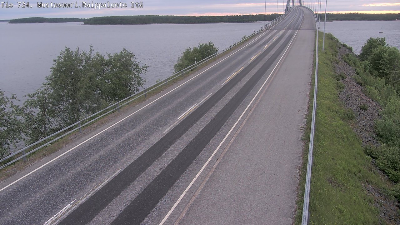 Kelikamerat Kuva Tie 724 Raippaluodonsilta itä, Mustasaari, Pohjanmaa