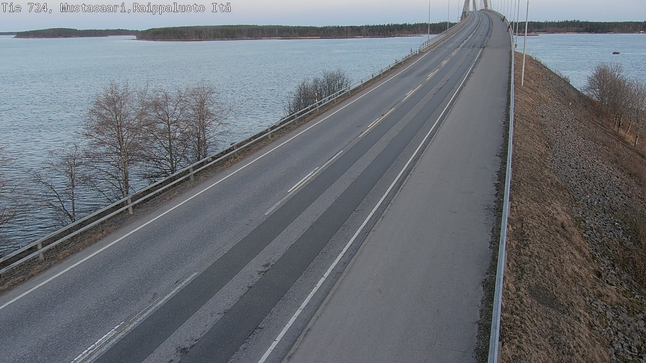 Weather Camera Image Väg 724 Korsholm, Replot, Fjärdskäret, Mustasaari, Pohjanmaa