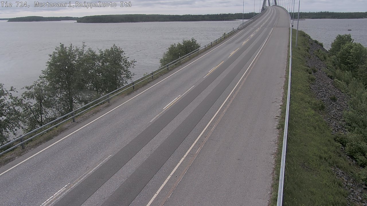 Kelikamerat Kuva Tie 724 Raippaluodonsilta itä, Mustasaari, Pohjanmaa