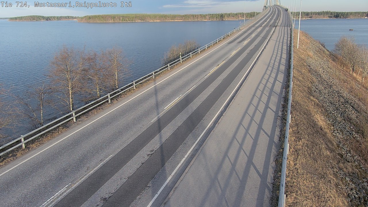 Kelikamerat Kuva Tie 724 Raippaluodonsilta itä, Mustasaari, Pohjanmaa