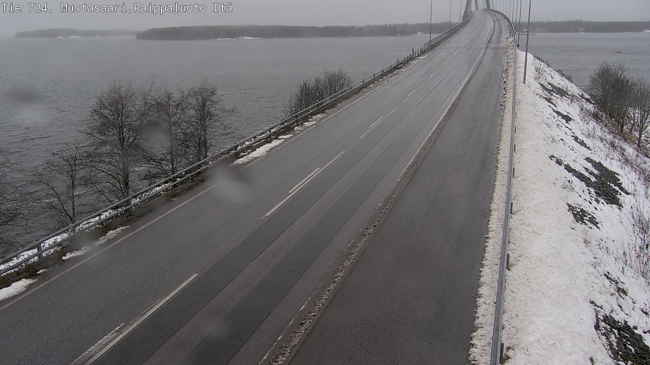 Weather Camera Image Väg 724 Korsholm, Replot, Fjärdskäret, Mustasaari, Pohjanmaa