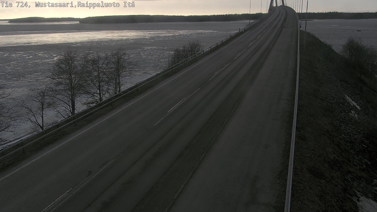 Weather Camera Image Väg 724 Korsholm, Replot, Fjärdskäret, Mustasaari, Pohjanmaa