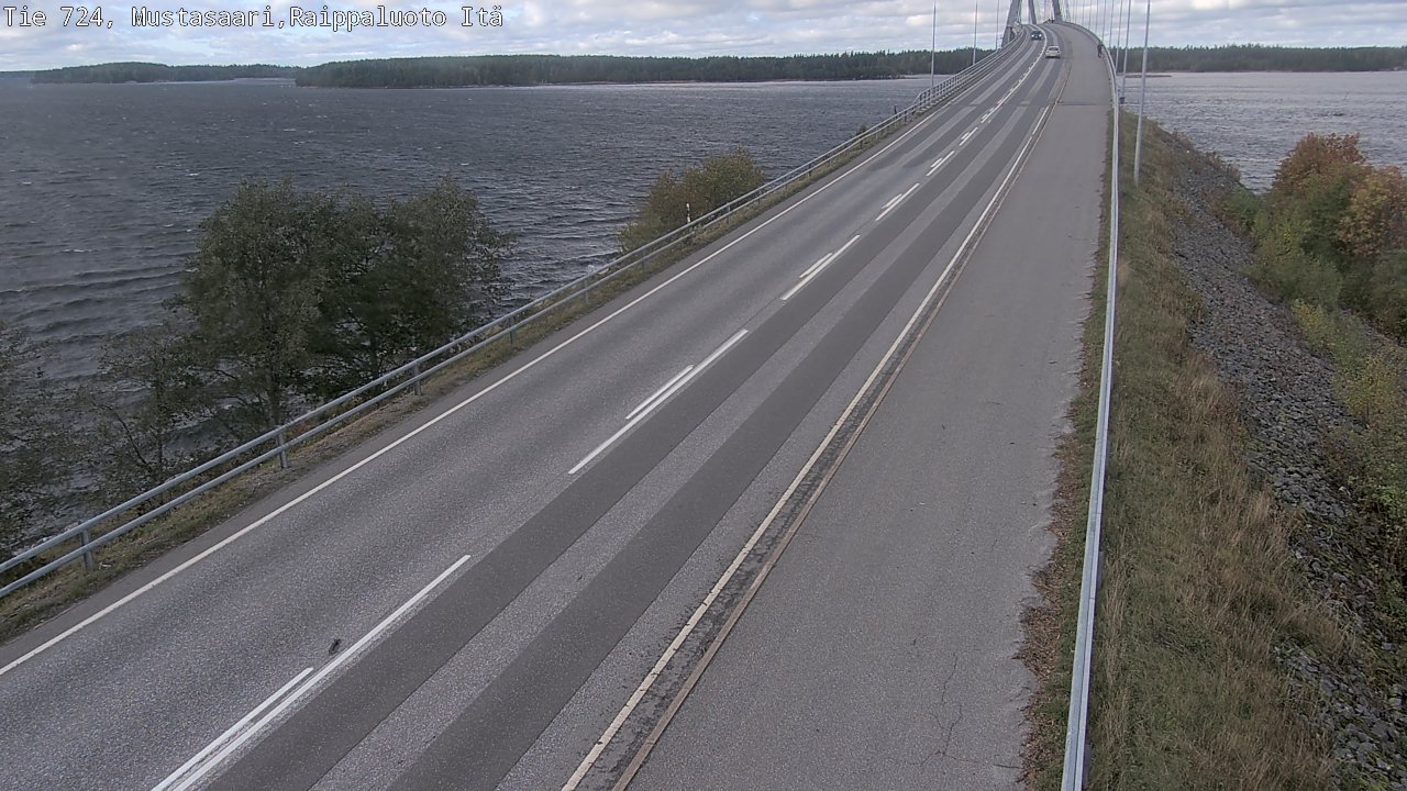 Kelikamerat Kuva Tie 724 Raippaluodonsilta itä, Mustasaari, Pohjanmaa