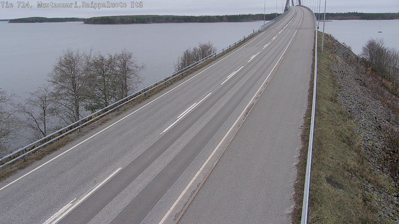 Kelikamerat Kuva Tie 724 Raippaluodonsilta itä, Mustasaari, Pohjanmaa