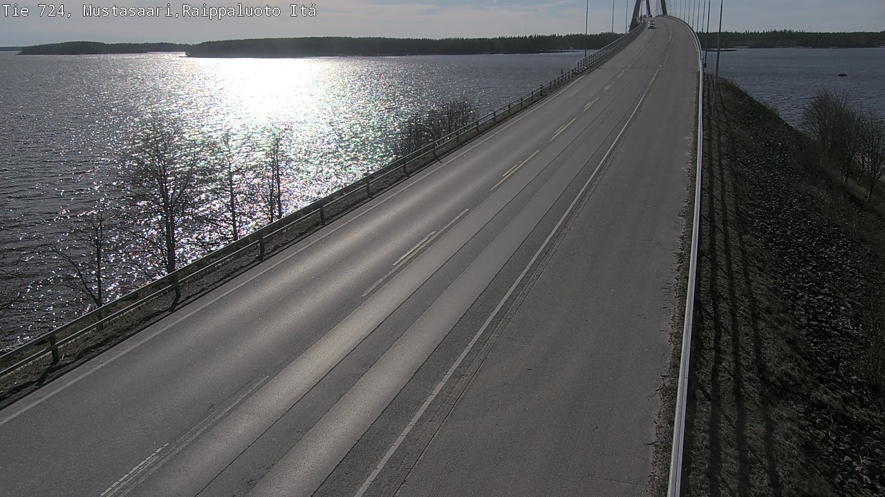 Weather Camera Image Väg 724 Korsholm, Replot, Fjärdskäret, Mustasaari, Pohjanmaa