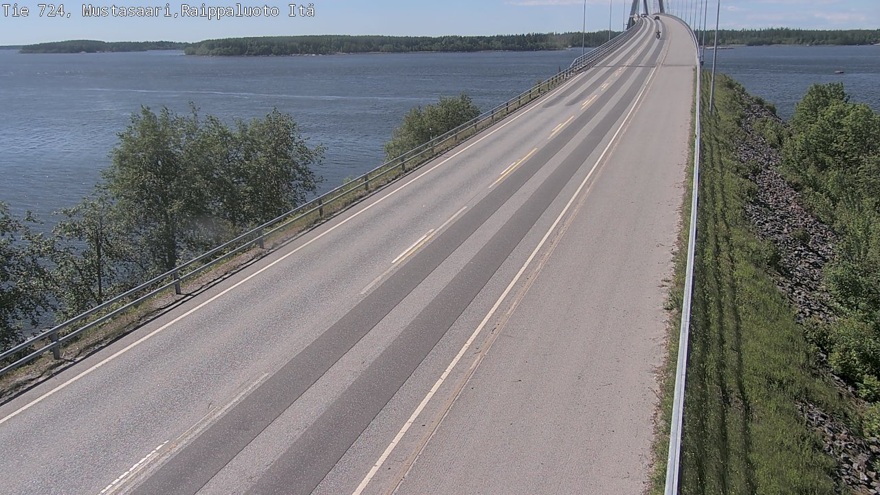 Weather Camera Image Väg 724 Korsholm, Replot, Fjärdskäret, Mustasaari, Pohjanmaa